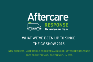 Aftercare Response continues to reap rewards from the CV Show 2015