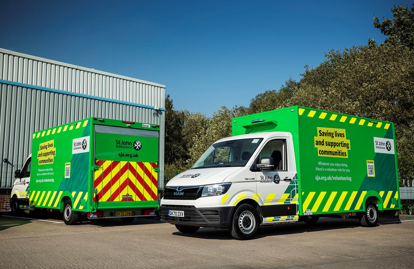 MAN teams up with Bevan Group on St John Ambulance’s first purpose-built logistics vehicles