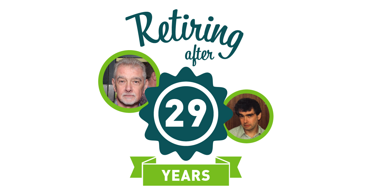 John Naden is retiring after 29 years!
