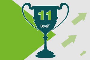 Bevan ranked number 11 in Sandwell Council Top 50 Fastest Growing Companies Index