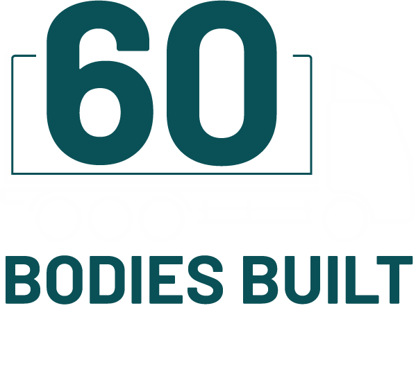 60 bodies built